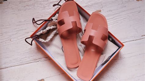 Hermes Oran Sandals (Rose Aube) Reveal and First Impressions